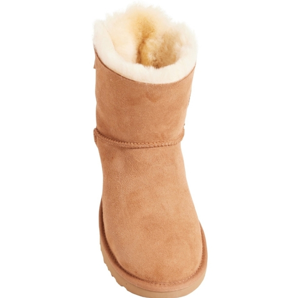 NEW UGG® Australia Classic Heritage Bow Boots - Suede - Picture 2 of 14